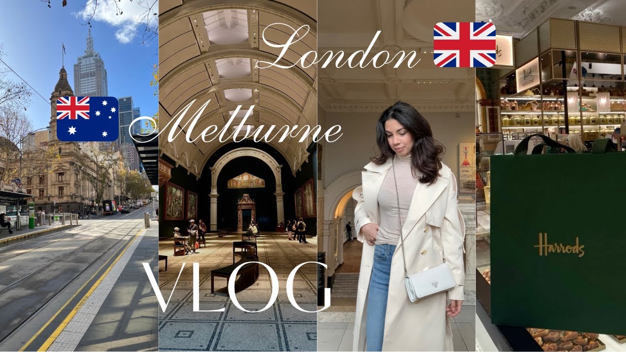VLOG | Лондонская роскошь и австралийский вайб 🇬🇧🇦🇺 | Покупки, UGG и Harrods