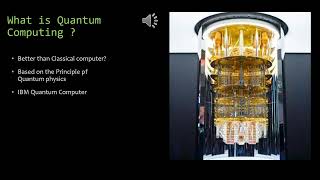 Quantum safe cryptography