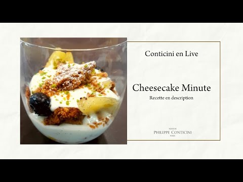 cheesecake-minute,-ananas-et-myrtilles