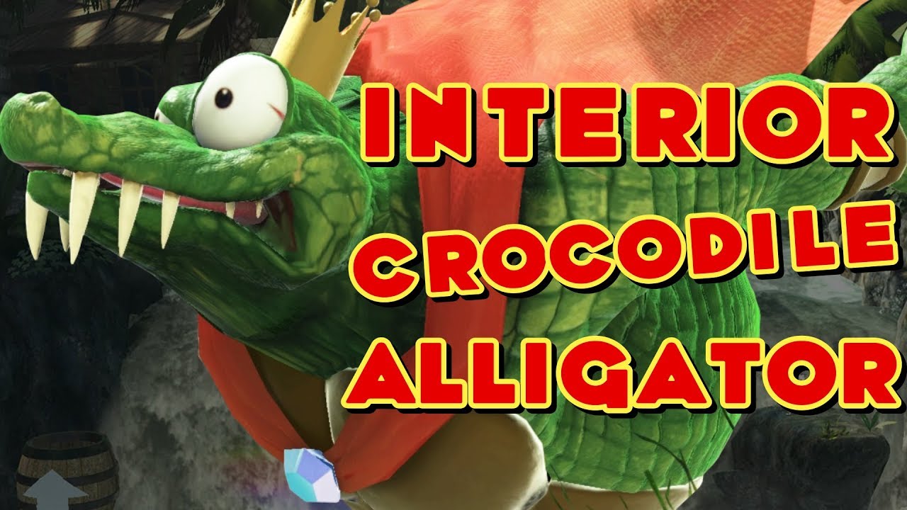 Interior King K Rool Alligator Montage