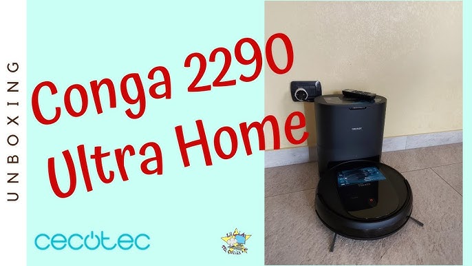 Conga 2290 Ultra Home+Base Autovaciado💨✓Prueba, Configuración y