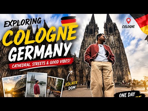     One Day in Cologne Germany 🇩🇪 | Beautiful City Travel Vlog