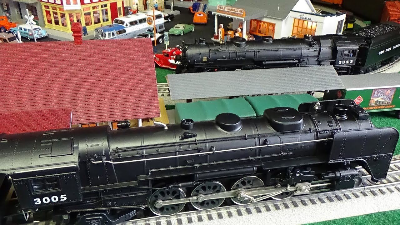 Lionel NYC Mohawk and K-Line Super Hudson Freight  HD