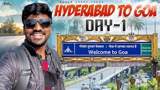 Hyderabad To Goa | Day 1 | Telugu motovlogs | Bayya Sunny Yadav