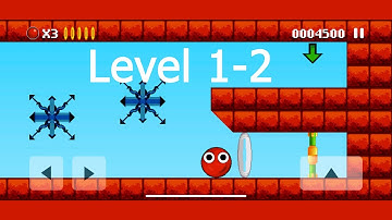 Bounce Original - Level 1 to 2 (Completing) iOS / Android Gameplay HD