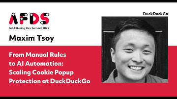 From manual rules to AI automation: scaling cookie popup protection at DuckDuckGo — Maxim Tsoy