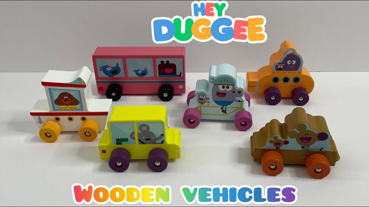 Hey Duggee wooden vehicles 🚗🚙 YouTube
