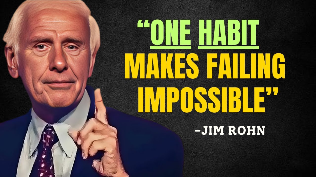 The One Habit That Will Change Your Life Overnight - Jim Rohn ...