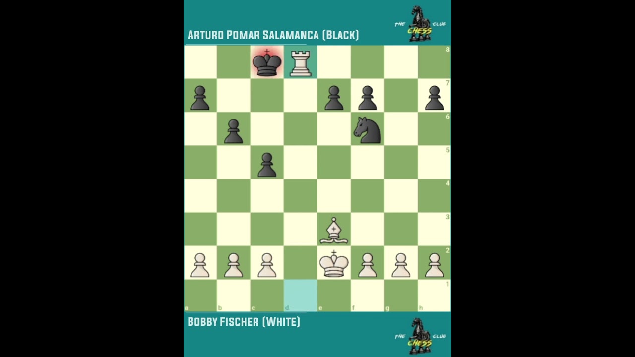 Bobby Fischer vs Arturo Pomar Salamanca ◉ Chess Interzonal Tournament ‖ Stockholm → Sweden (1962)
