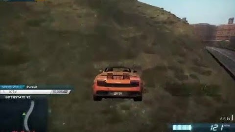NFS Most Wanted: Out of bounds glitch