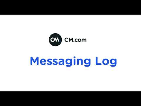 Messaging Log - Hoe gebruik ik Messaging Log (Nederlands)