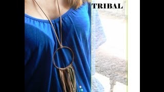 DIY: Collar tribal (Inspirado en un collar 2013 Denny Rose)