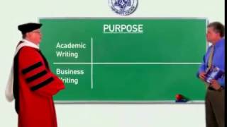 Business Writing vs. Academic Writing