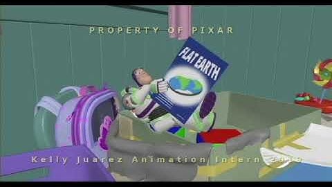 |TOY STORY| Buzz Lightyear Test Animation with Sound Part 34