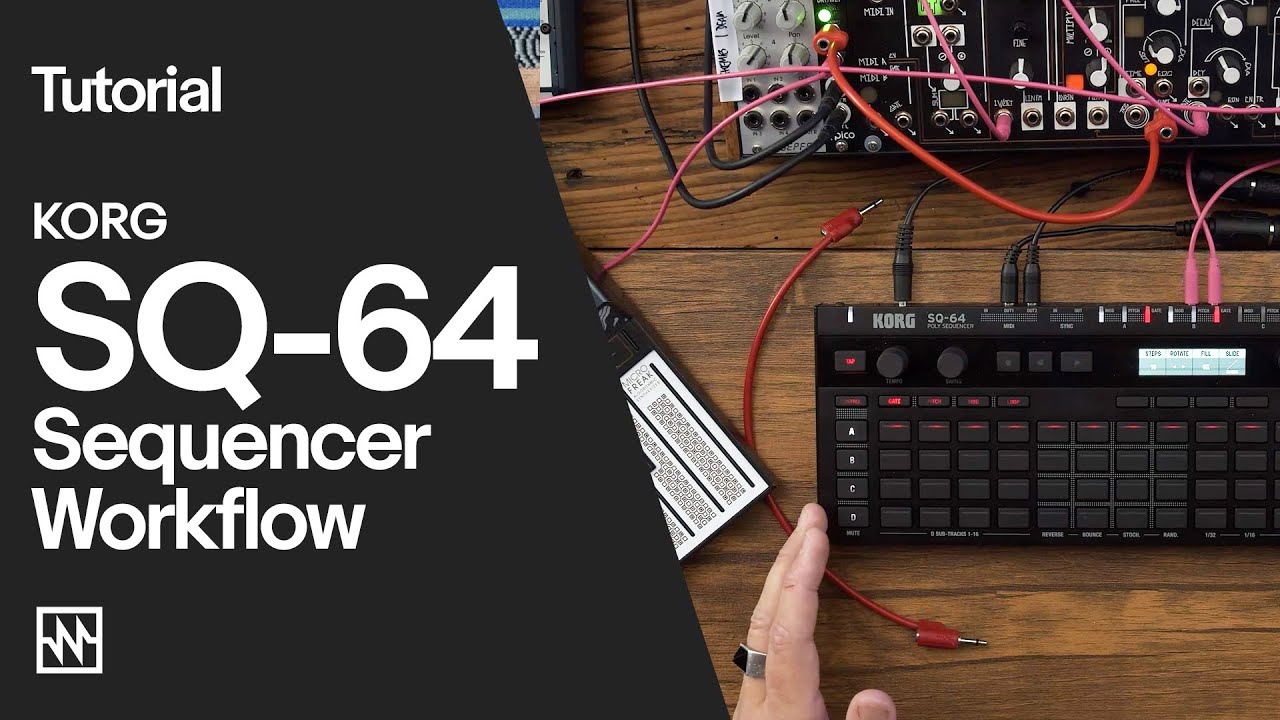 KORG SQ-64 Review and full tutorial - YouTube
