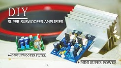 How to make Subwoofer Amplifier 200W Super Power - JLCPCB 