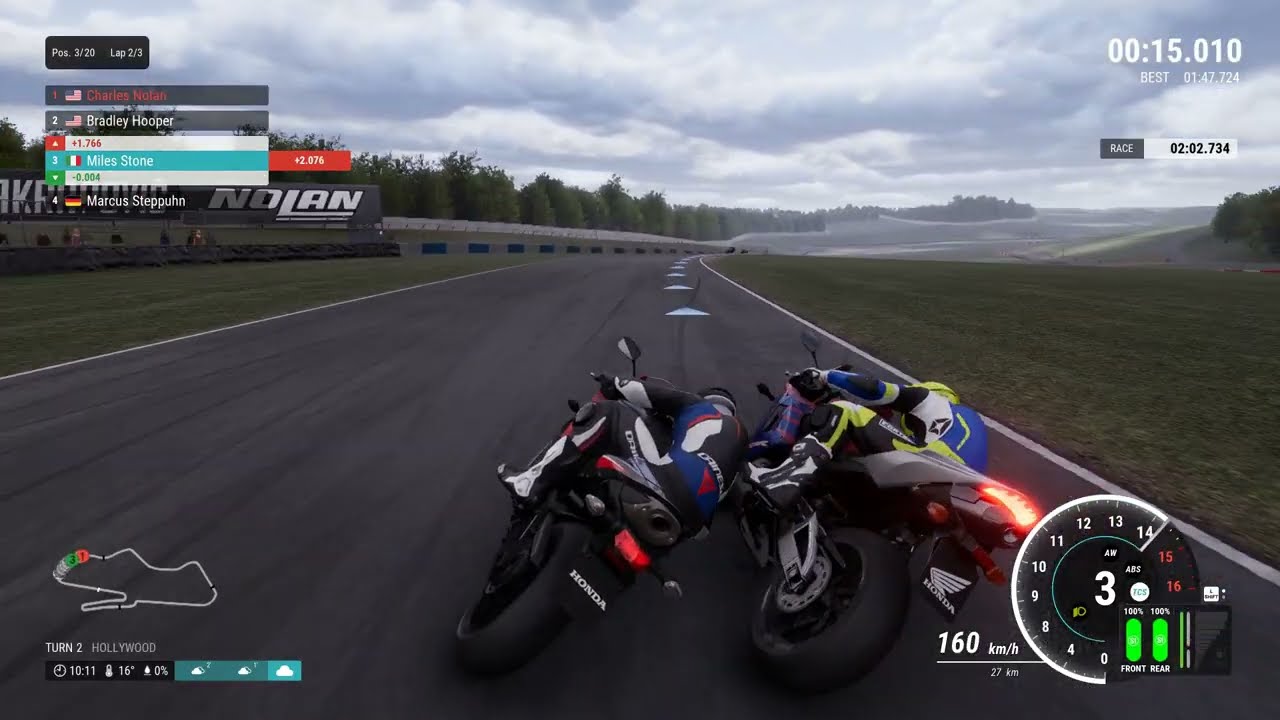 Ride 5 Honda (CBR600RR) Playing GTX 1080ti Pc