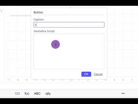 GGB Basics - Scripting, Starting an Animation