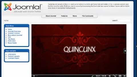 Installing HD FLV Player Joomla Component