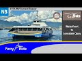 TransLink (CMBC) - SeaBus: Waterfront to Lonsdale Quay | MV Burrard Beaver [FerryRide]