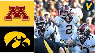 #8 Minnesota vs #20 Iowa Highlights | Week 12 | College Football | 2019