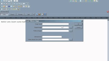 How to insert a rollover image in Trellian WebPage