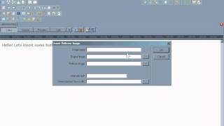 How to insert a rollover image in Trellian WebPage