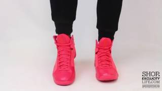 Nike Hyperdunk 08 Solar Red On feet 