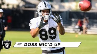 Go on the field with wide receiver keelan doss as he is mic'd up
during 2019 training camp in napa, calif. visit
https://www.raiders.com for more. keep up-to...