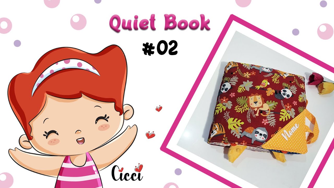Libro di stoffa sensoriale, Quiet Book idea regalo per ogni occasione