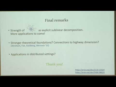 Sublinear algorithms in social networks via core-periphery decomposition Episode cover