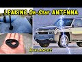 How To Fix OnStar Antenna Leak 02 Avalanche Silverado Suburban Yukon Tahoe | Gasket Replacement