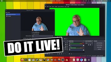 Virtual Greenscreen for Linux with OBS