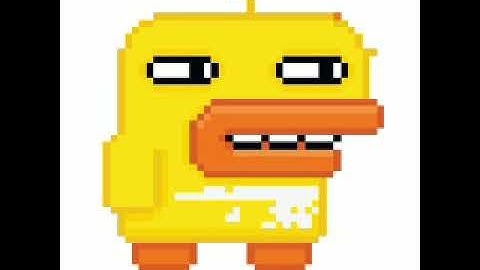 Sandbox coloring - Duck