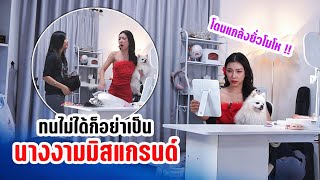 อดทนแค่นี้ไม่ได้ อย่าเป็นเลยนางงาม !! แกล้งยั่วโมโหพี่มิลิน | MJ Special