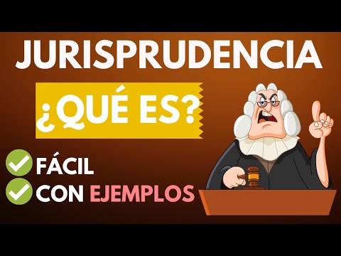 Qué es la JURISPRUDENCIA en Derecho:【 con EJEMPLOS fáciles】