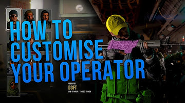 HOW to CUSTOMISE YOUR OPERATOR AFTER SEASON 1 in BLACK OPS COLD WAR!