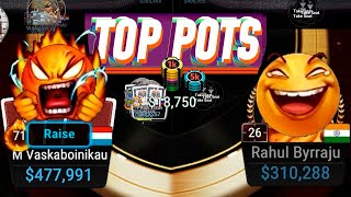 HIGH STAKES POKER $500/$1000 PLO Cash Game Top Pots Ep31 Cards-UP Highlights