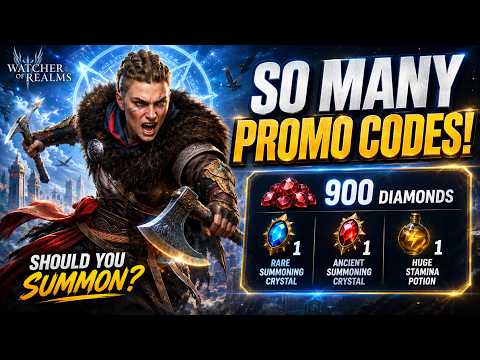 SO MANY PROMO CODES! Should You Summon Eivor? + HUGE Website Overhaul - Watcher of Realms