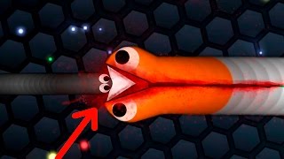 Slither.io ARROW TRICK / DANCING IN SLITHERIO / Best skin , Best moments