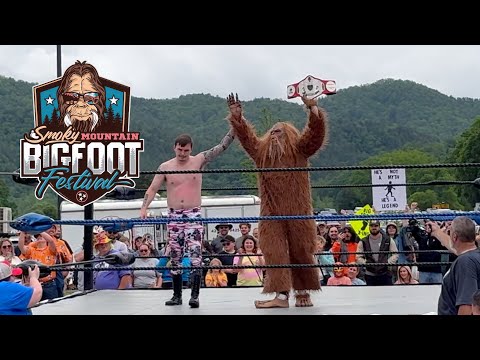 And the Winner is...BIGFOOT! Smoky Mountain Bigfoot Festival, Townsend TN