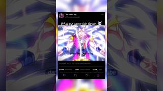 Ultimate Fusion Infinity Goku And Zeno