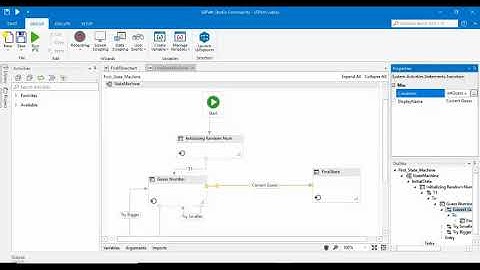 C Simplify IT - State machines in UiPath Studio