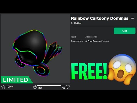 Roblox News (Parody) 🔔 on X: You can now get a free dominus