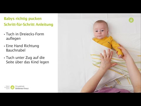 Video: Wird Pucken dem Baby helfen, länger zu schlafen?