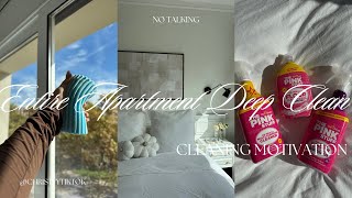 COZY NEW MONTH RESET ROUTINE - CLEAN WITH ME ✨🫧🤎 ENTIRE APARTMENT DEEP CLEAN & BAKING *ASMR*