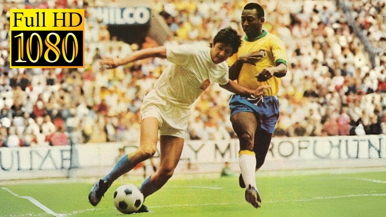 Brazil - Czechoslovakia ○World Cup 1970 | Full highlight