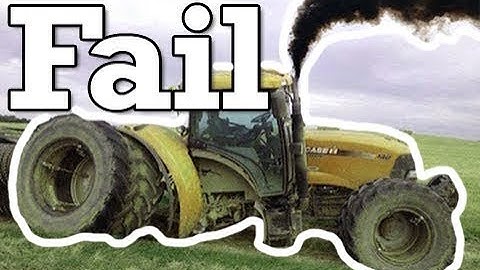 Funny tractor crashes: farm fails tractor fails & farm failures | farming accidents