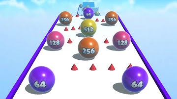 Ball Merge 2048 - All Levels Gameplay Walkthrough Android iOS (Part 34)