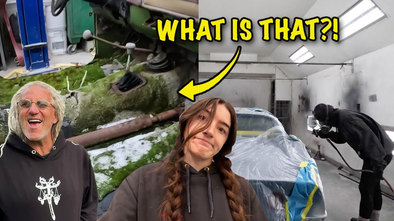 Точечная грунтовка Corvette 73, пока Майк разбирается с природным заповедником в своем грузовике!